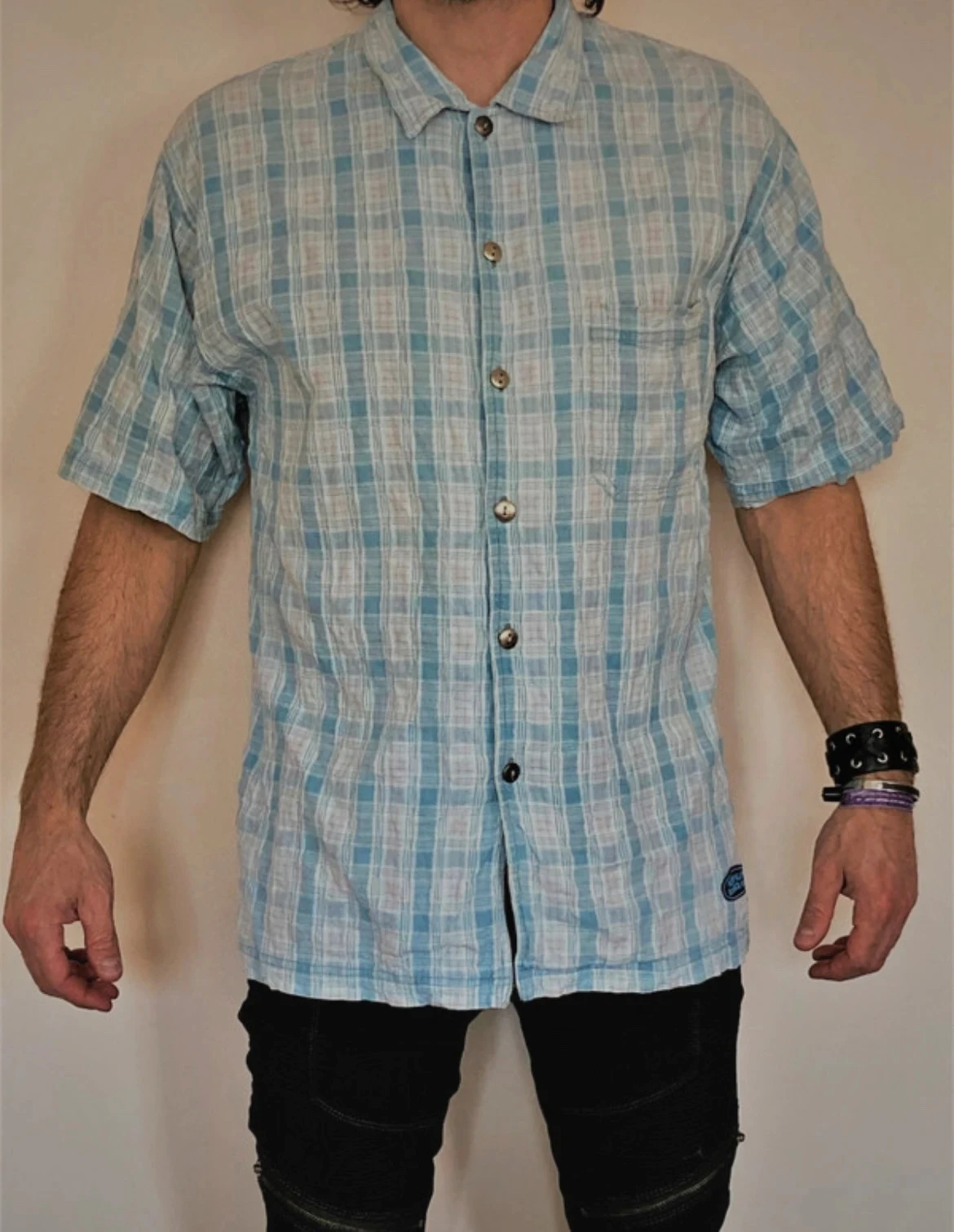 Chemisette homme Australian Boomerang taille L.